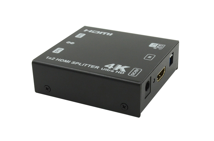 LINK-MI LM-SP142E-HD4K2K 1x2 HDMI Splitter Supports 4Kx2K@60Hz(YUV 4:2:0)HDCP EDID
