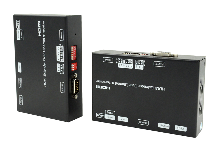 LINK-MI LM-EX24 120m HDMI Extender over IP with H.264 encoder