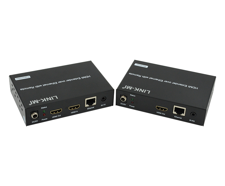 HDMI Extender over IP Extender With LED, Remote, POE, RS232