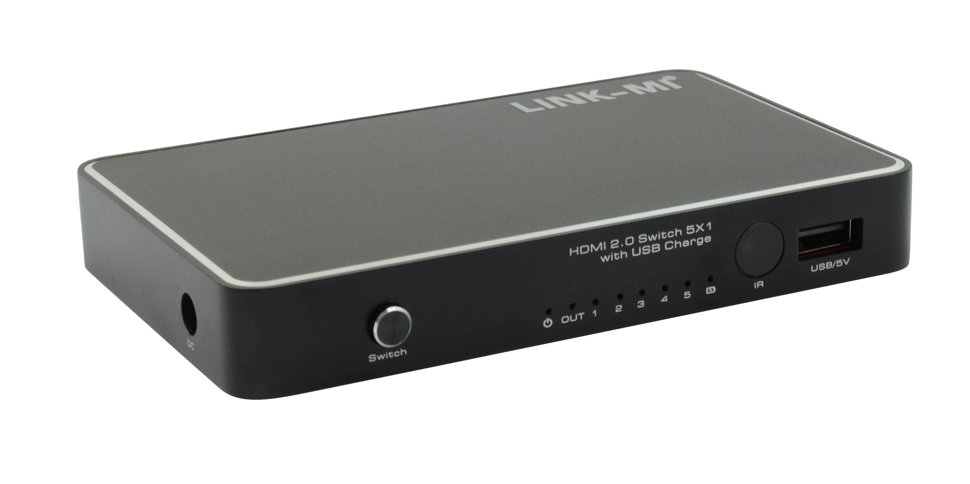 LINK-MI LM-2.0H501 HDMI2.0 5X1SWITCH withUSB Charge