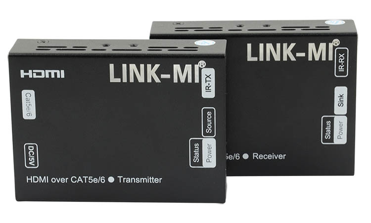 LINK-MI LM-EX60-3DIR HDMI Extender 60m Over Single Cat5e/6 Cable