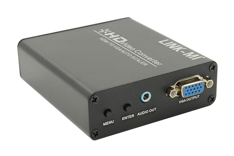 LINK-MI LM-HV01 MHL/HDMI to VGA Scaler Converter Box