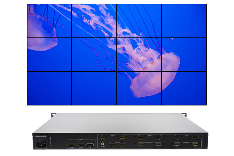 LINK-MI LM-TV12-4K2K 4K 4x3 video wall controller