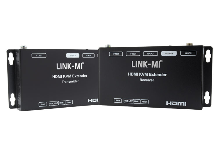 LINK-MI LM-EX46B 50M HDMI+USB KVM Extender