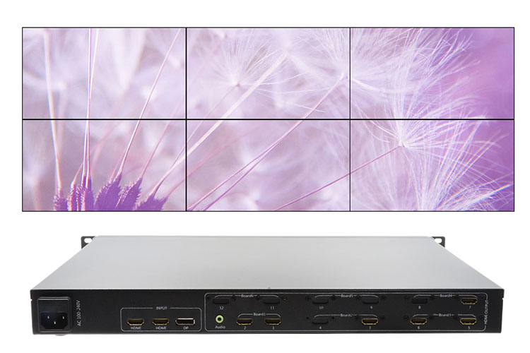 LINK-MI LM-TV06-4K2K 4K 2x3 video wall controller