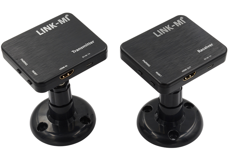 LINK-MI LM-WEX30B 30M HDMI Extender over 60GHz WIRELESS Support 4K@30Hz YUV 4:4:4 8Bit