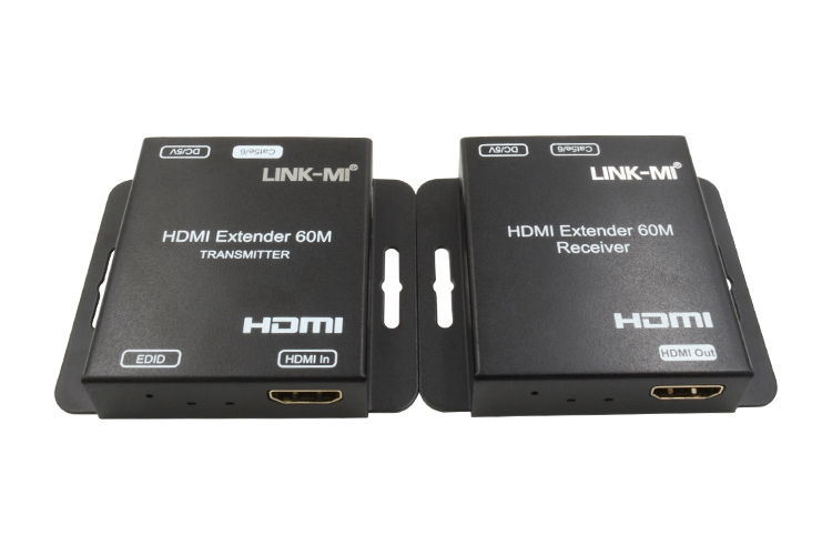 LINK-MI LM-EX74  60m HDMI Extender over Single Cat5e/6, Support 1080P60Hz YUV4:4:4, POC, EDID