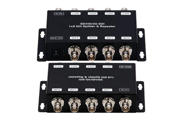 LINK-MI LM-SDI-108B SD/HD/3G-SDI 1 to 8 Distribution Amplifier & Repeater