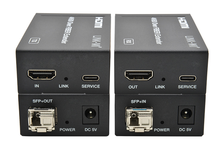 LINK-MI LM-OF03 4K60 HDMI Over Fiber Extender Up to 10KM